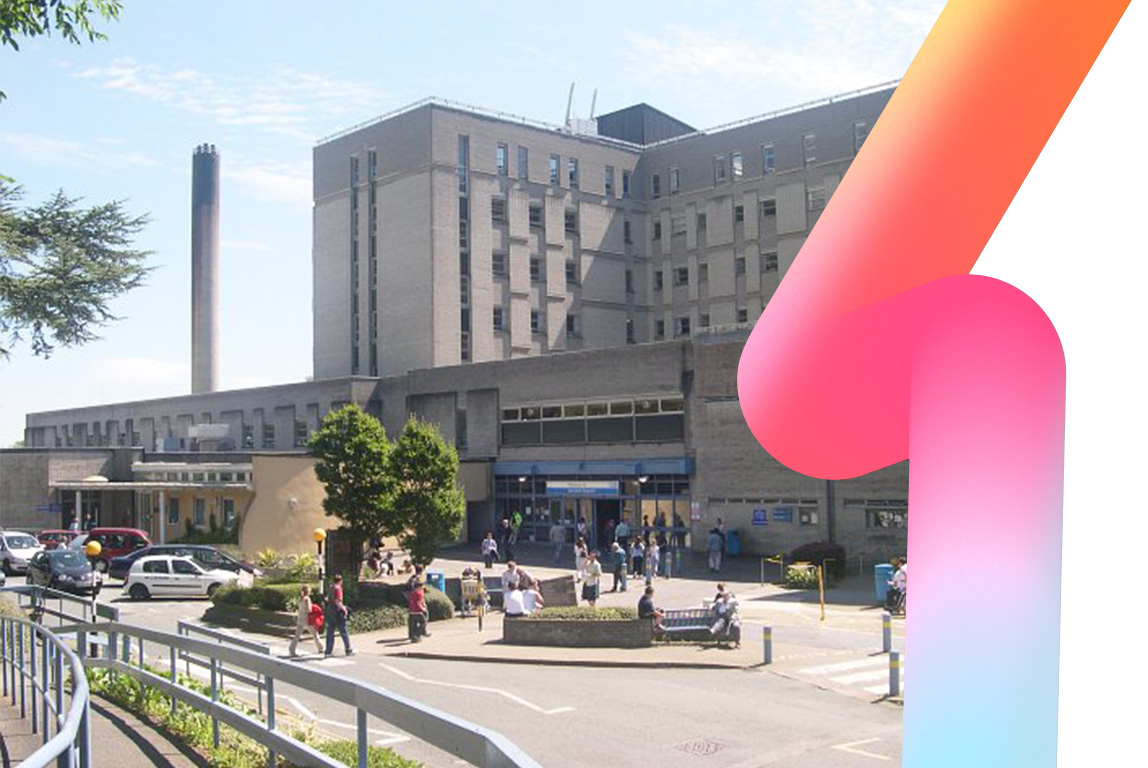A Photograph of Derriford Hospital, Plymouth