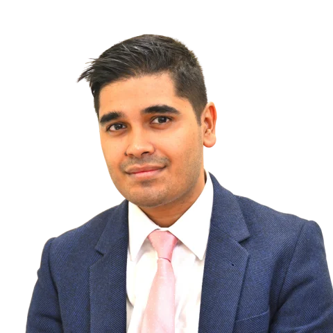 Headshot of Mr Kiran Varad, ENT lead on HBSUK's medical advisory board